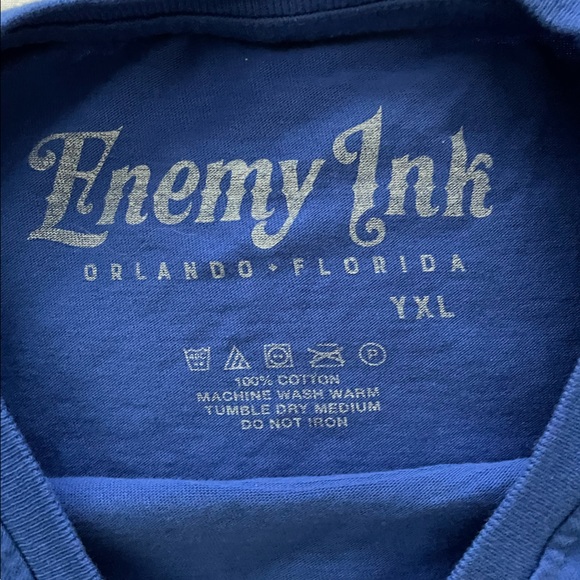 Orlando Magic NBA Blue Yourh XL Girls t-shirt. Enemy Ink Brand - Picture 3 of 4